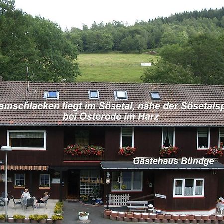 Gaestehaus Buendge Kamschlacken Zewnętrze zdjęcie