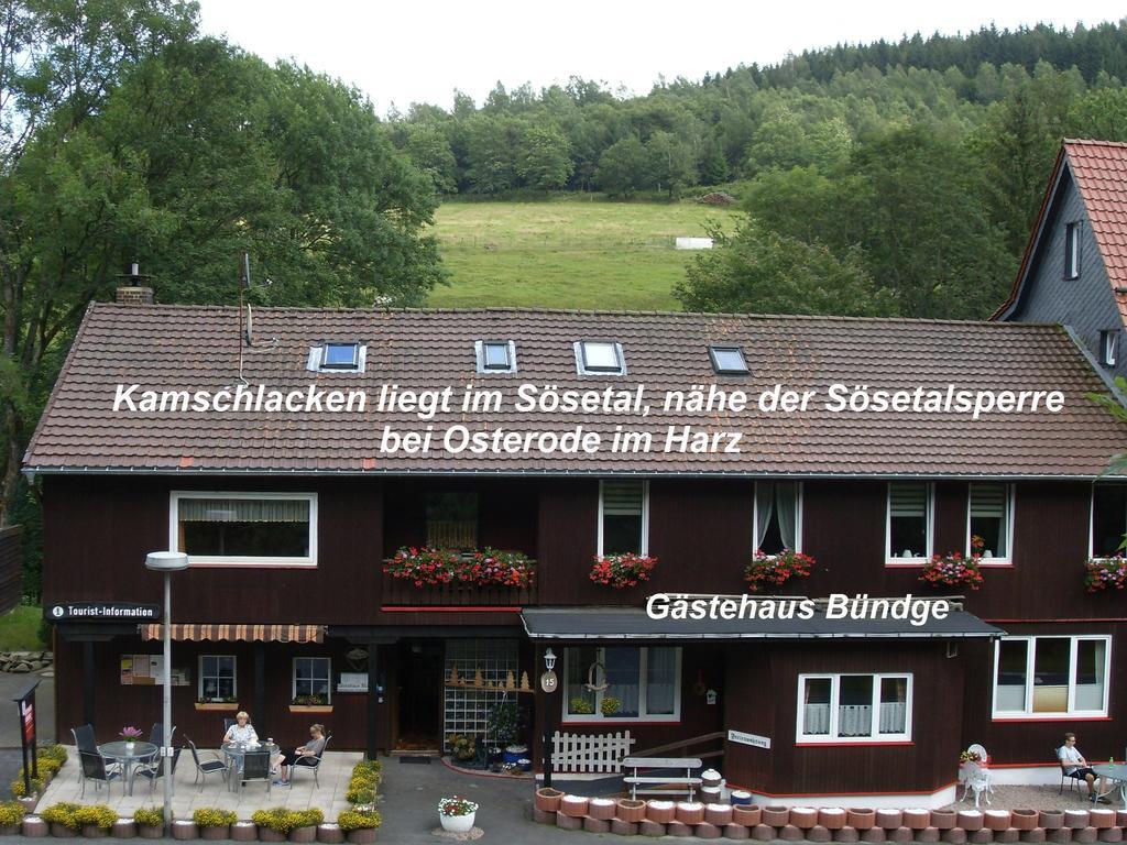 Gaestehaus Buendge Kamschlacken Zewnętrze zdjęcie