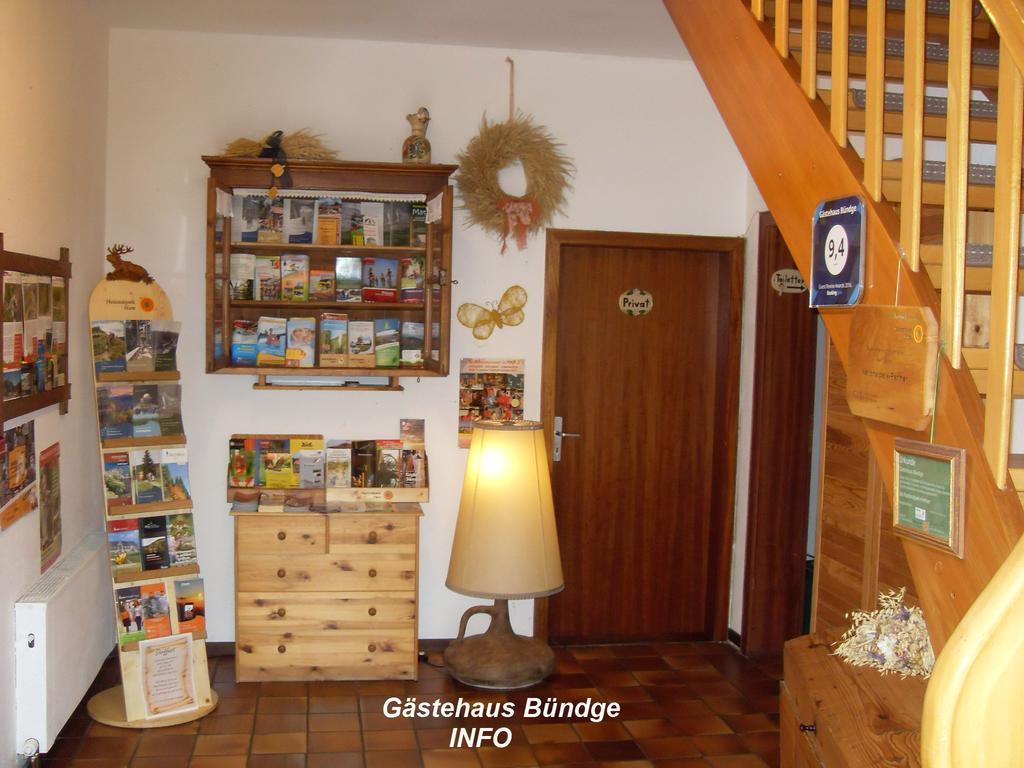 Gaestehaus Buendge Kamschlacken Zewnętrze zdjęcie