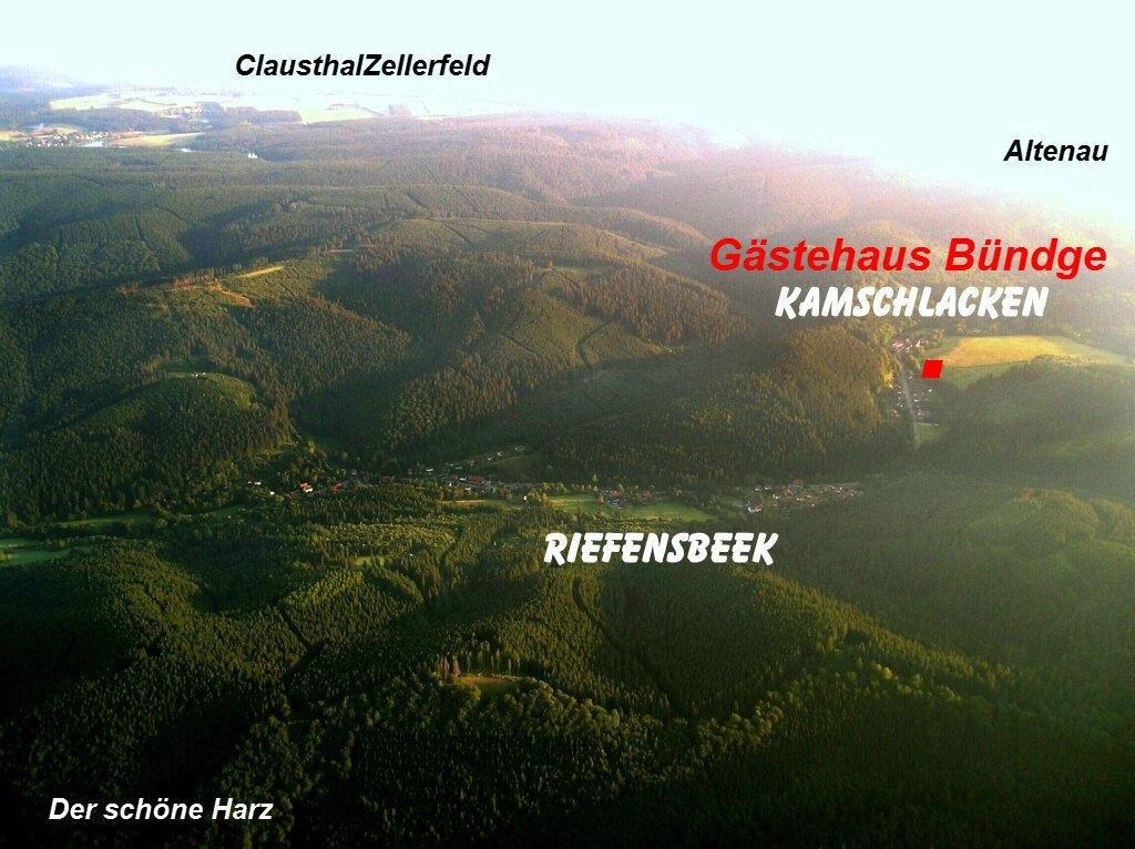 Gaestehaus Buendge Kamschlacken Zewnętrze zdjęcie