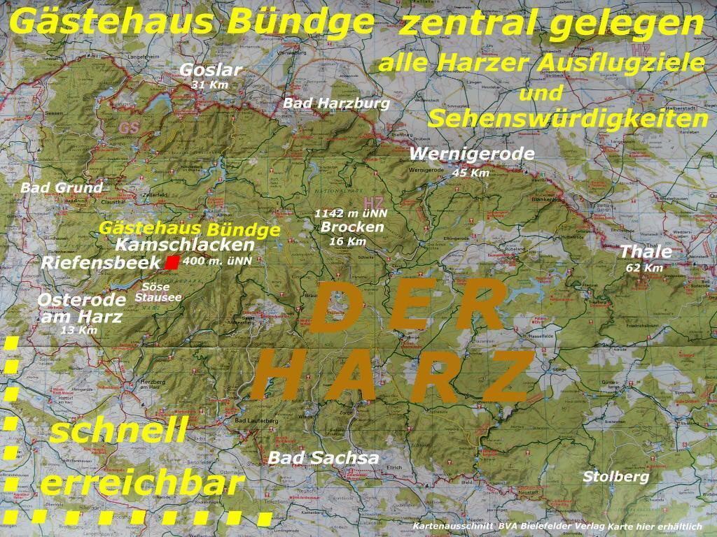 Gaestehaus Buendge Kamschlacken Zewnętrze zdjęcie